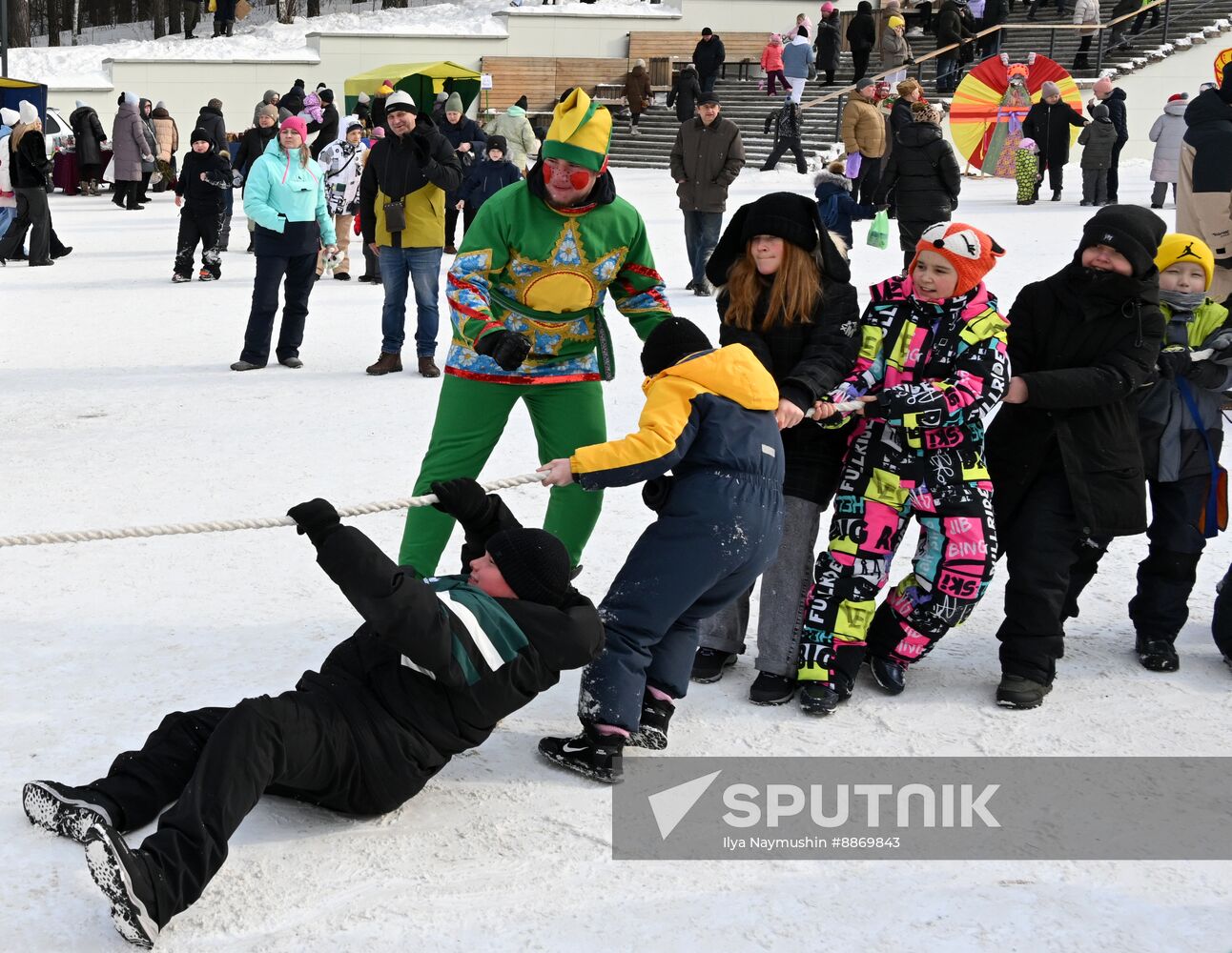 Russia Maslenitsa Celebration