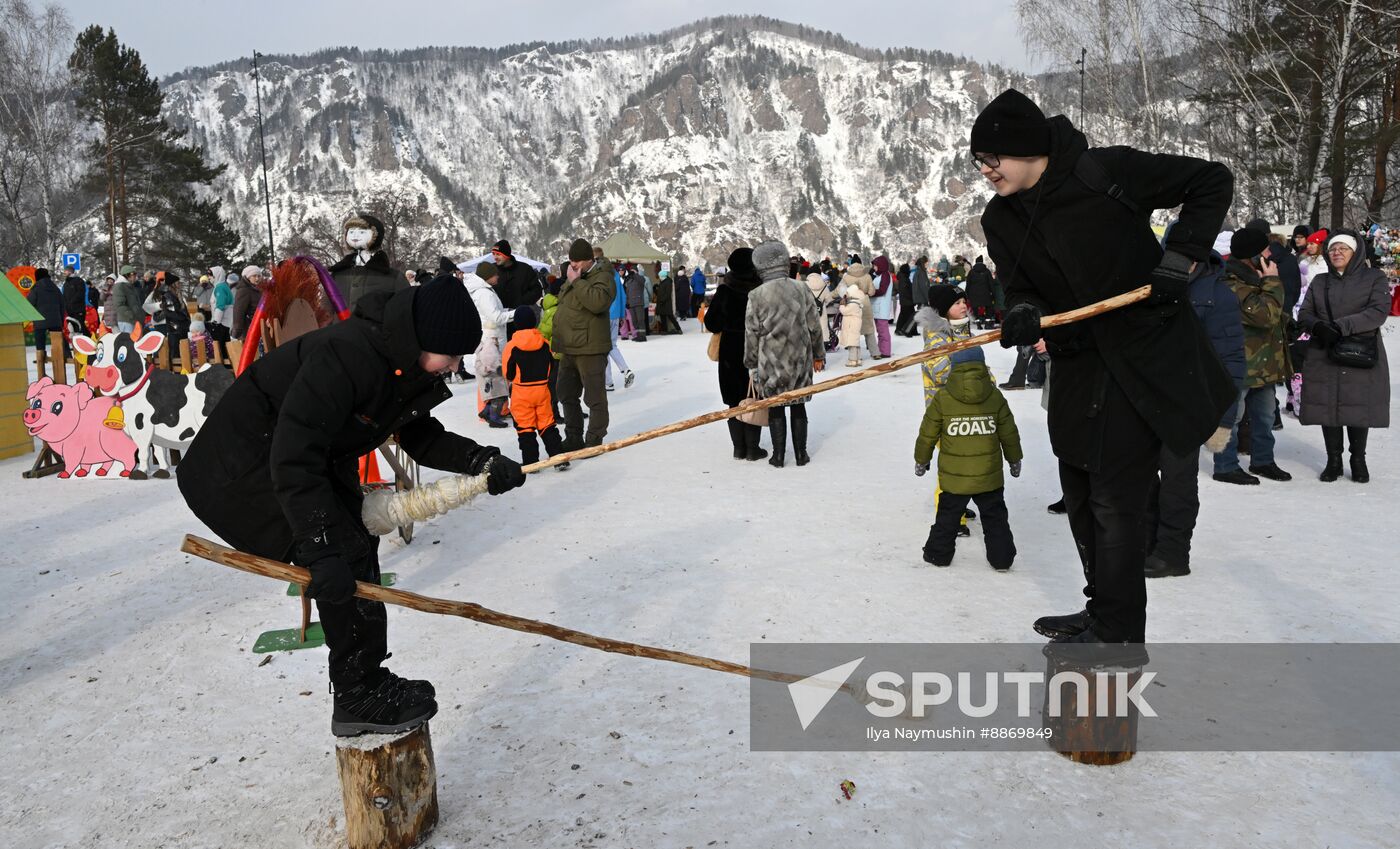 Russia Maslenitsa Celebration