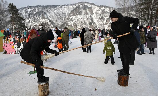 Russia Maslenitsa Celebration