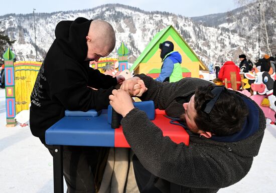 Russia Maslenitsa Celebration