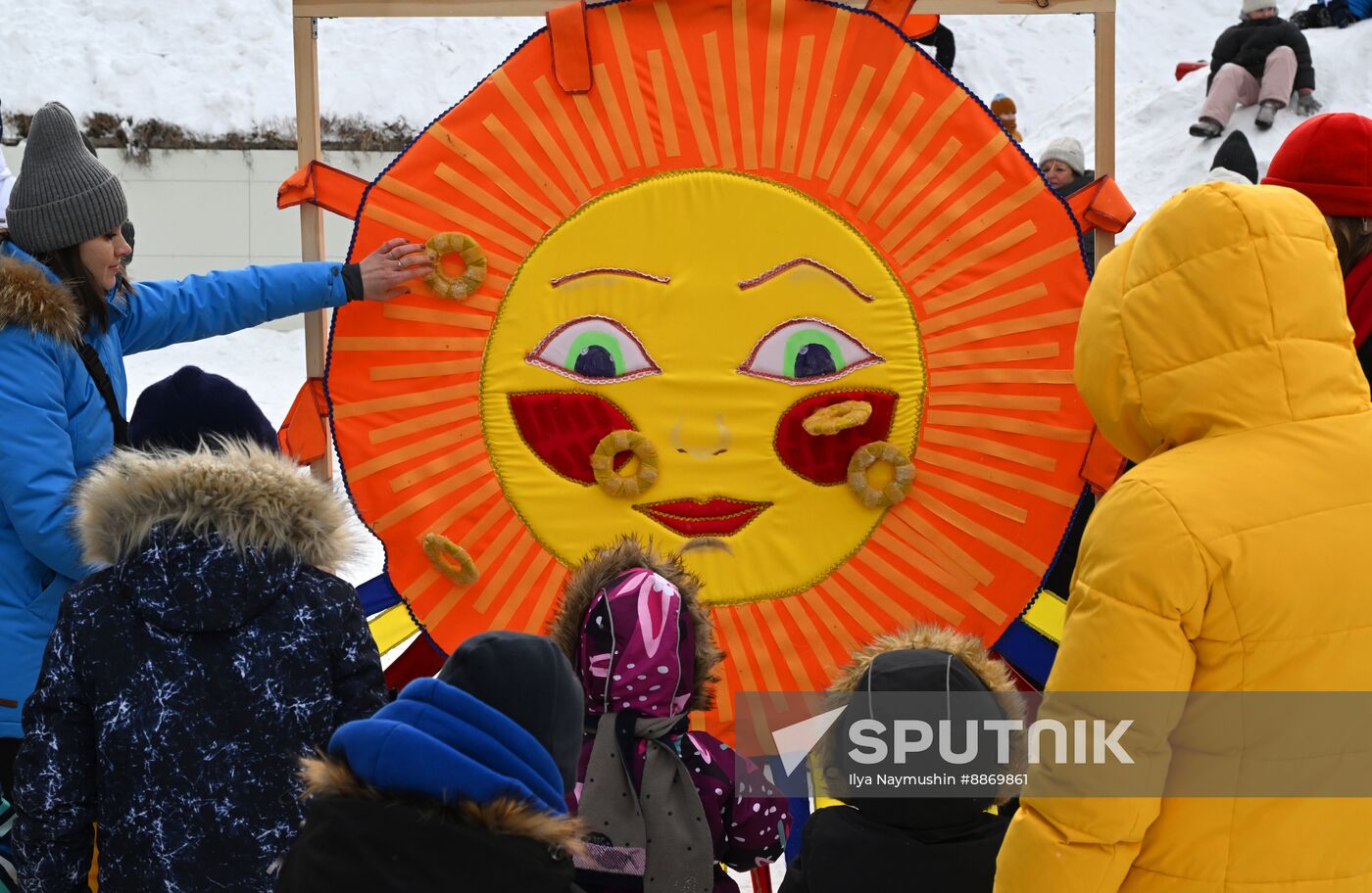 Russia Maslenitsa Celebration