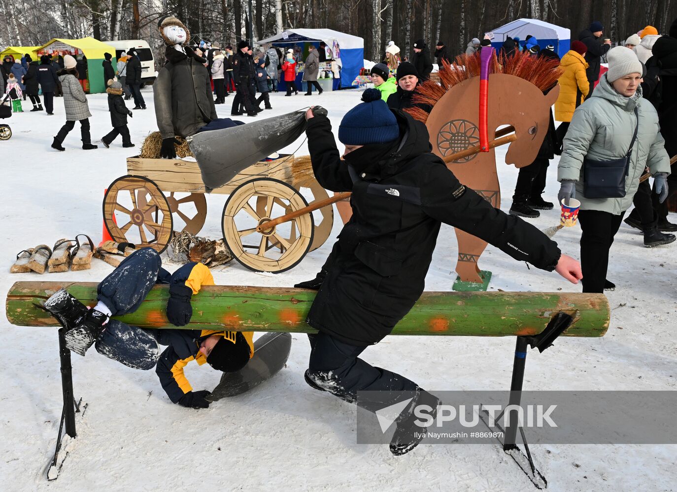 Russia Maslenitsa Celebration