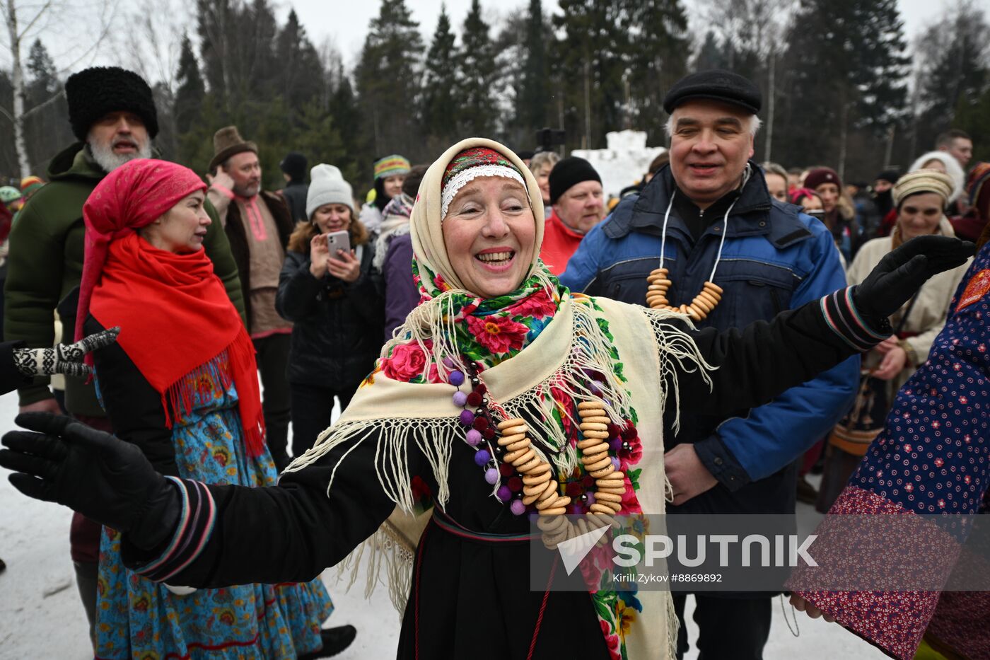 Russia Maslenitsa Celebration