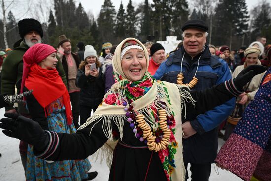 Russia Maslenitsa Celebration