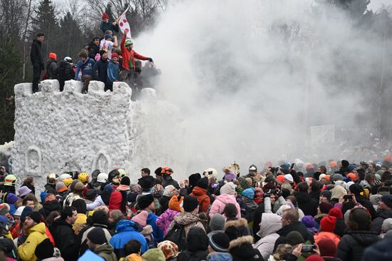 Russia Maslenitsa Celebration