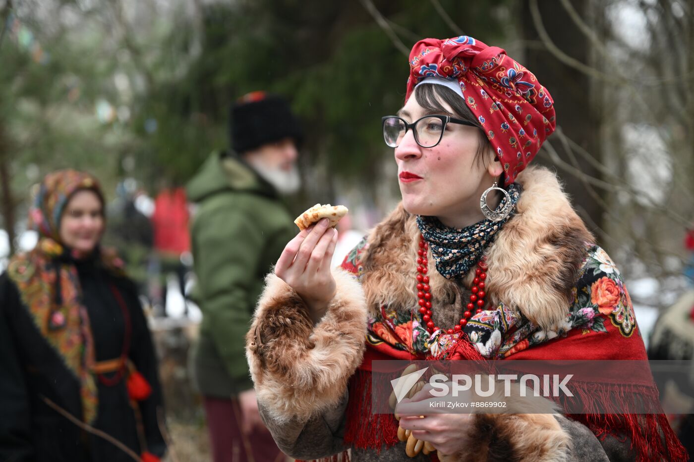 Russia Maslenitsa Celebration