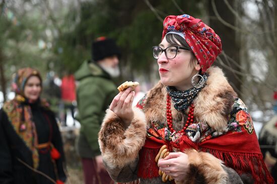 Russia Maslenitsa Celebration