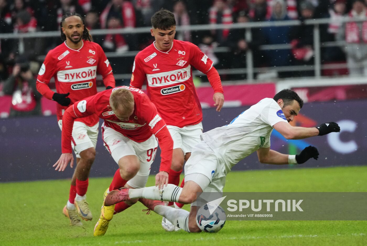 Russia Soccer Premier-League Spartak - Orenburg