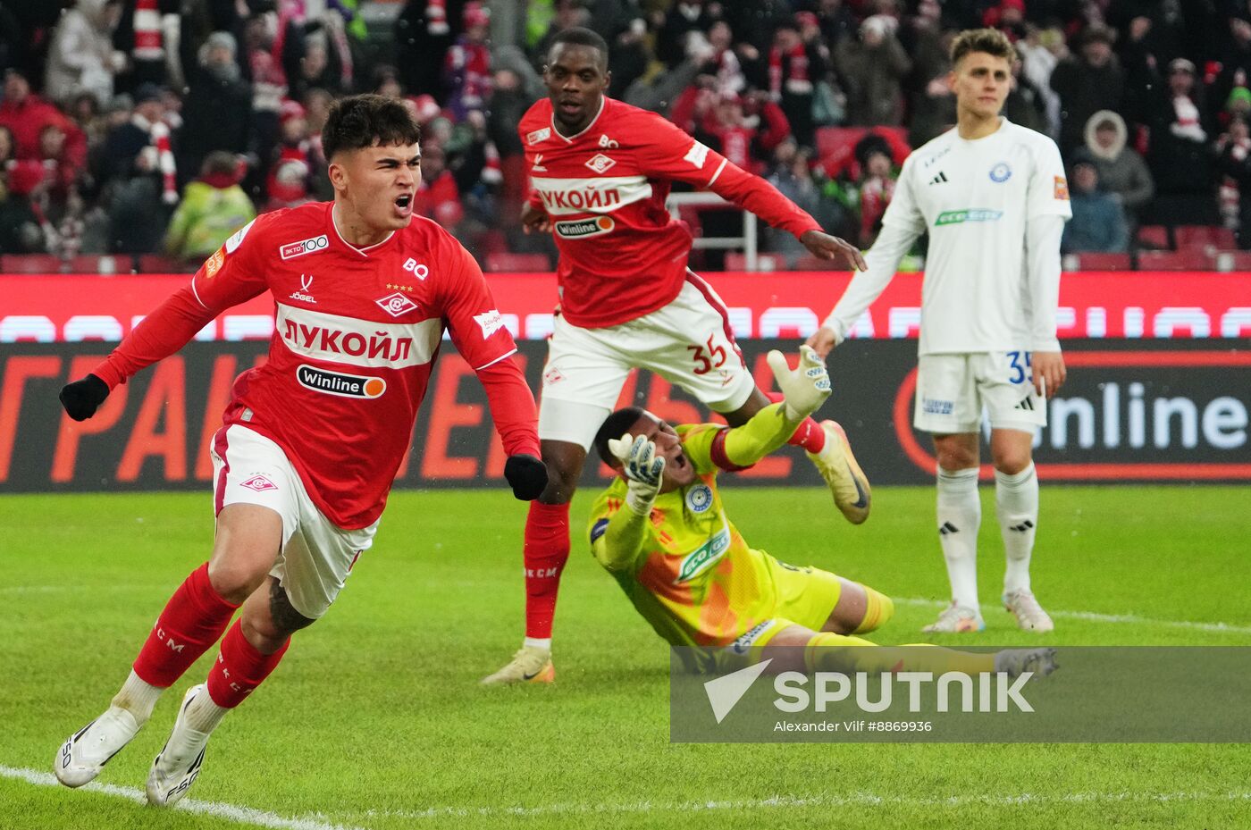 Russia Soccer Premier-League Spartak - Orenburg