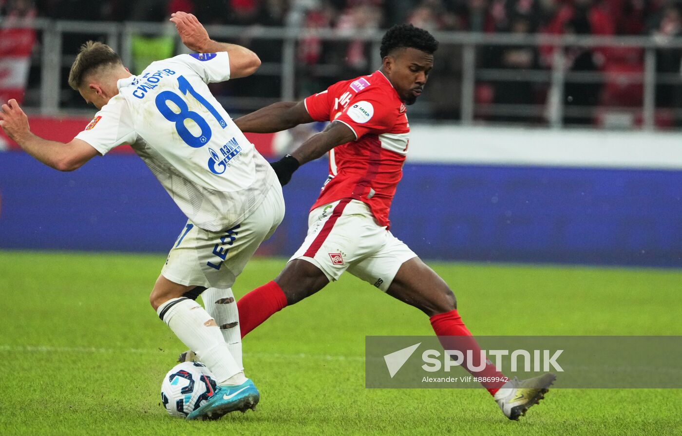 Russia Soccer Premier-League Spartak - Orenburg