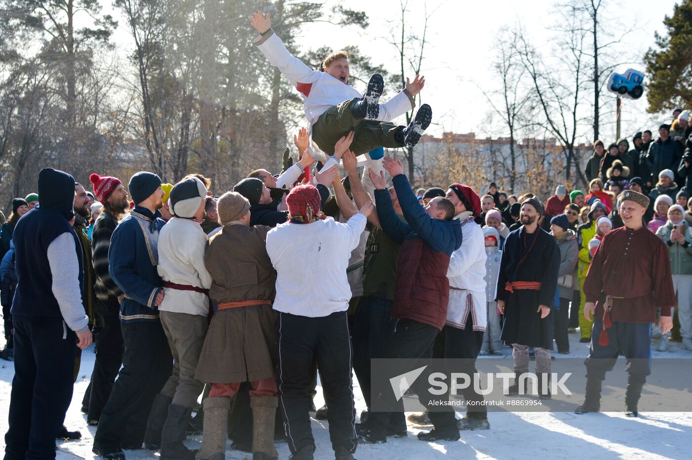 Russia Maslenitsa Celebration