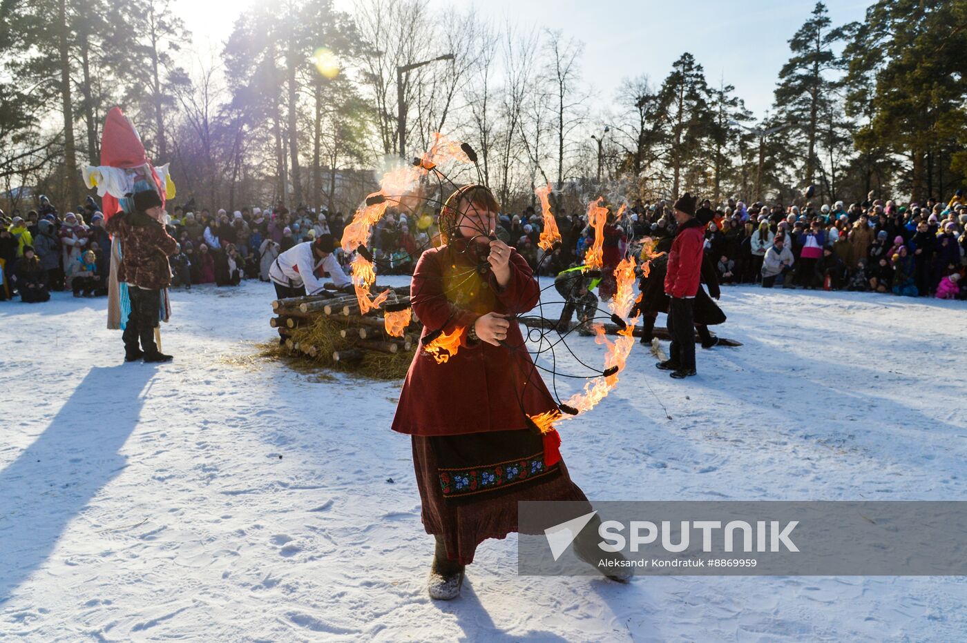 Russia Maslenitsa Celebration