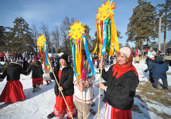 Russia Maslenitsa Celebration