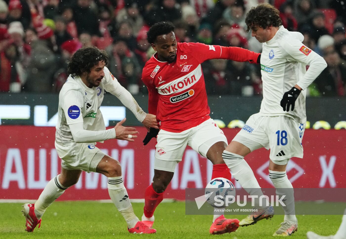 Russia Soccer Premier-League Spartak - Orenburg