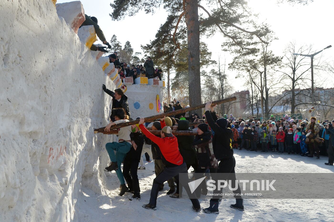 Russia Maslenitsa Celebration