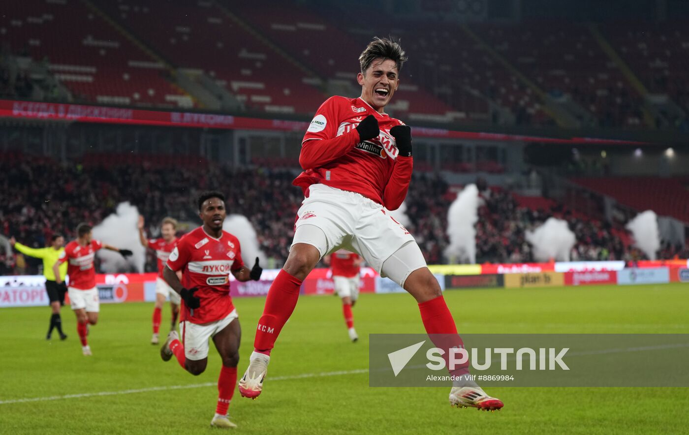 Russia Soccer Premier-League Spartak - Orenburg