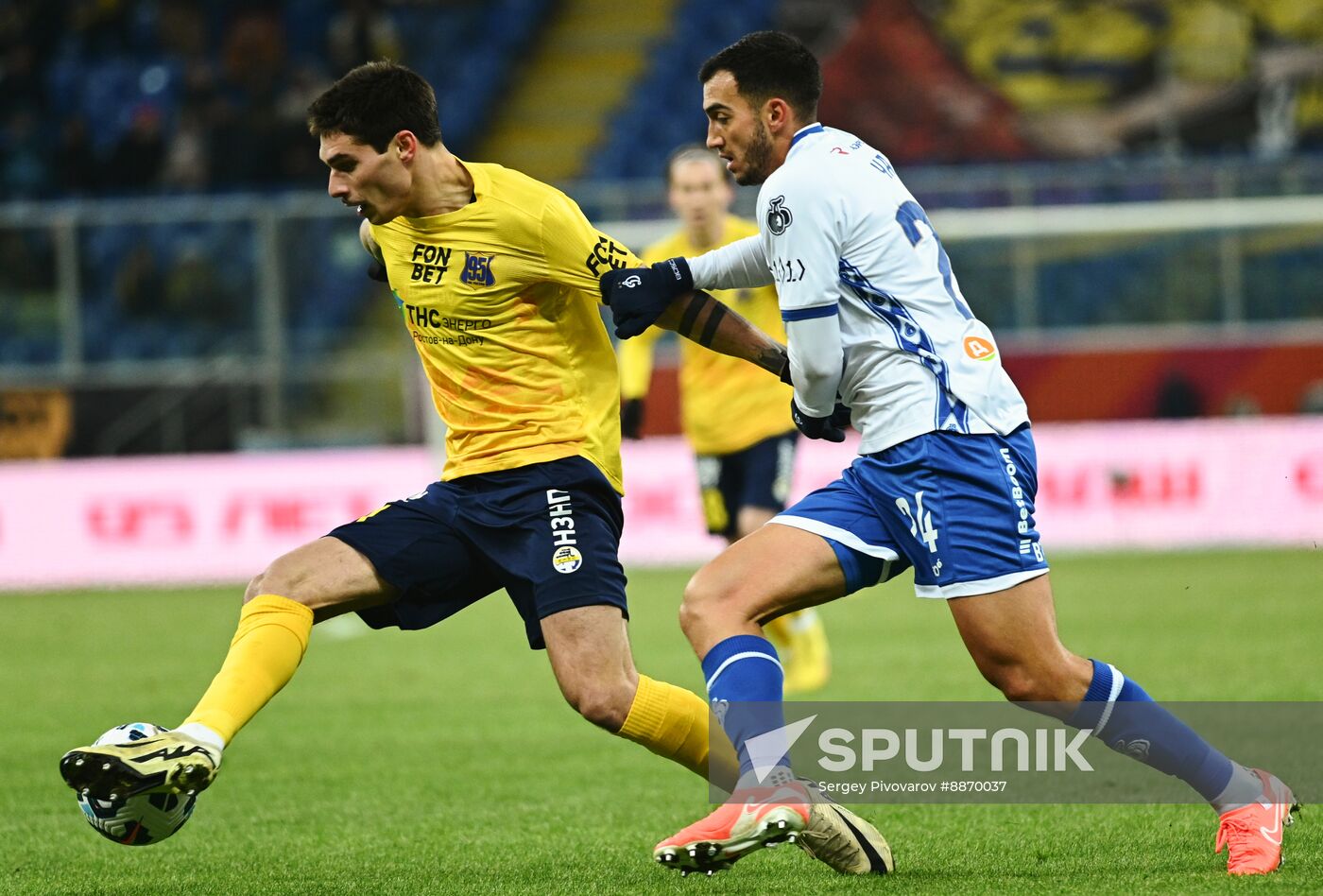 Russia Soccer Premier-League Rostov - Dynamo