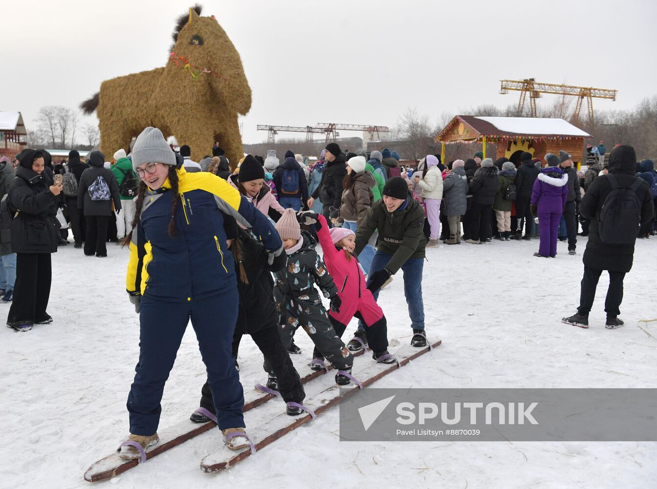 Russia Maslenitsa Celebration