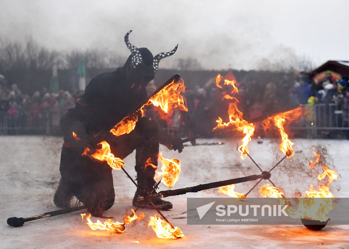 Russia Maslenitsa Celebration