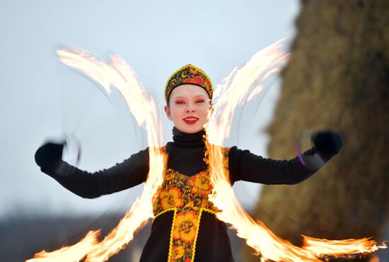 Russia Maslenitsa Celebration