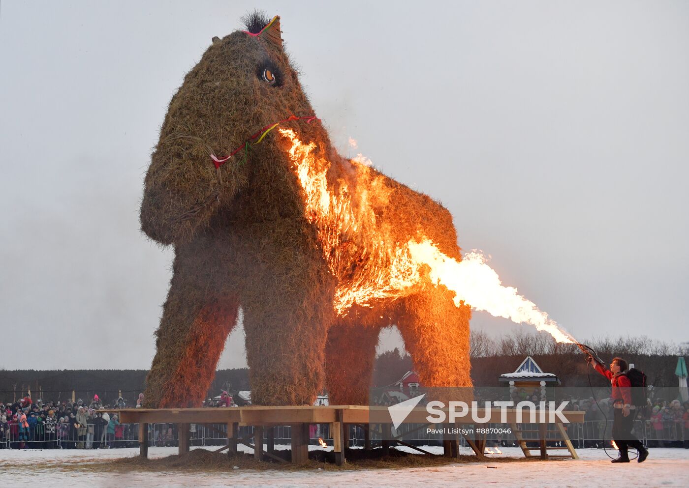 Russia Maslenitsa Celebration