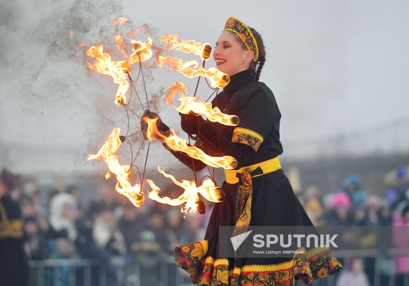 Russia Maslenitsa Celebration