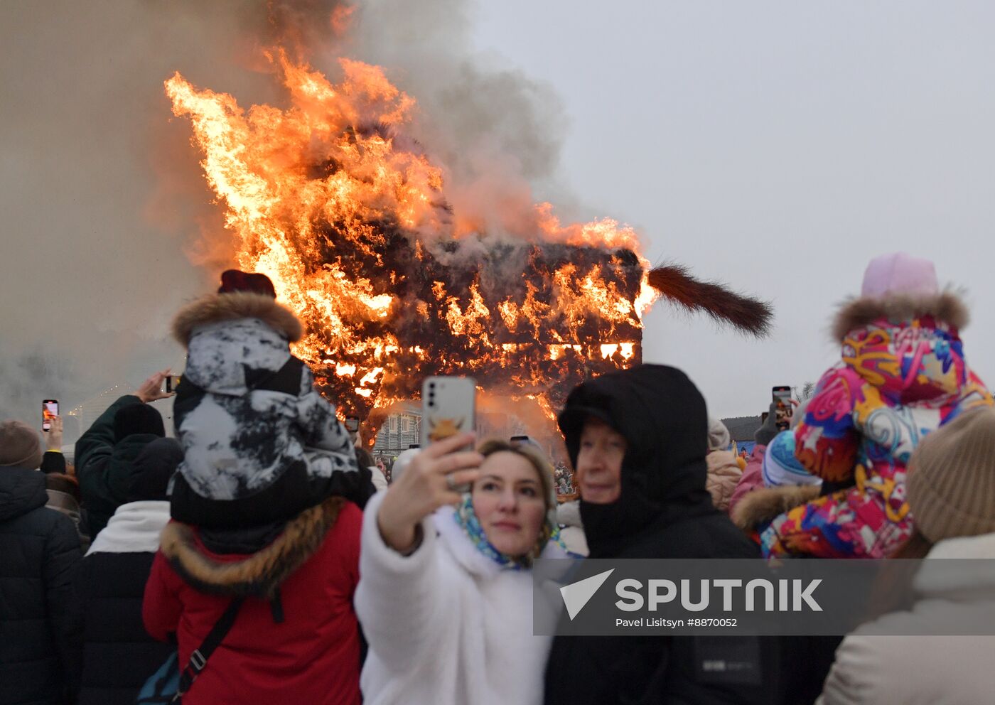 Russia Maslenitsa Celebration