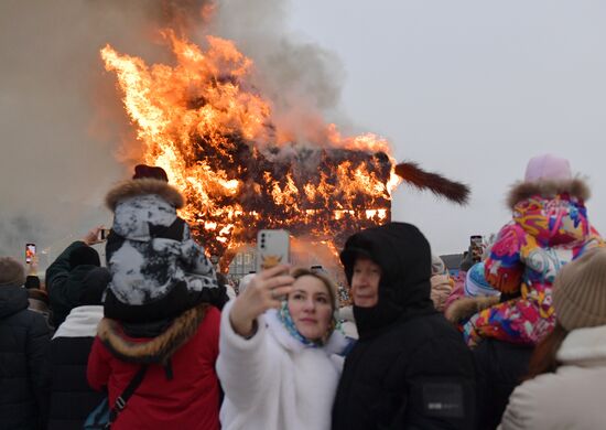 Russia Maslenitsa Celebration