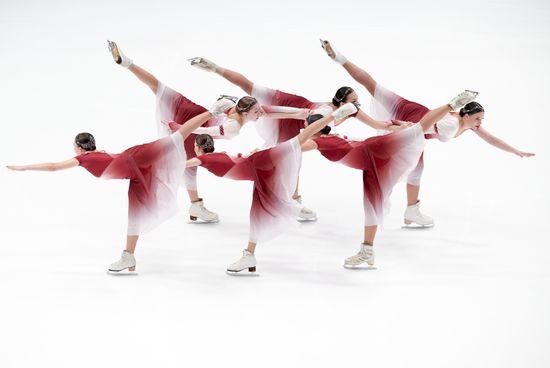 Russia Synchronized Skating Competitions