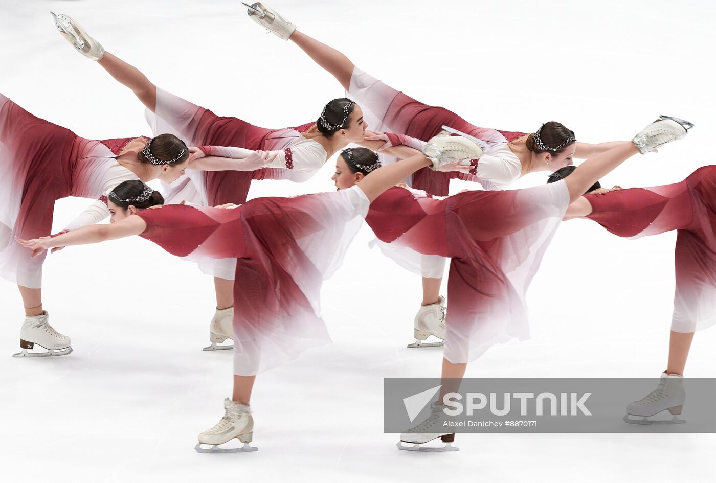 Russia Synchronized Skating Competitions