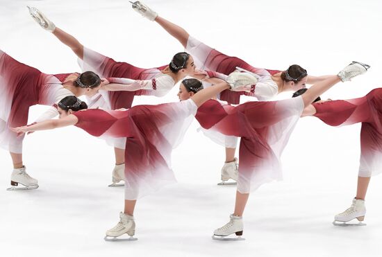 Russia Synchronized Skating Competitions
