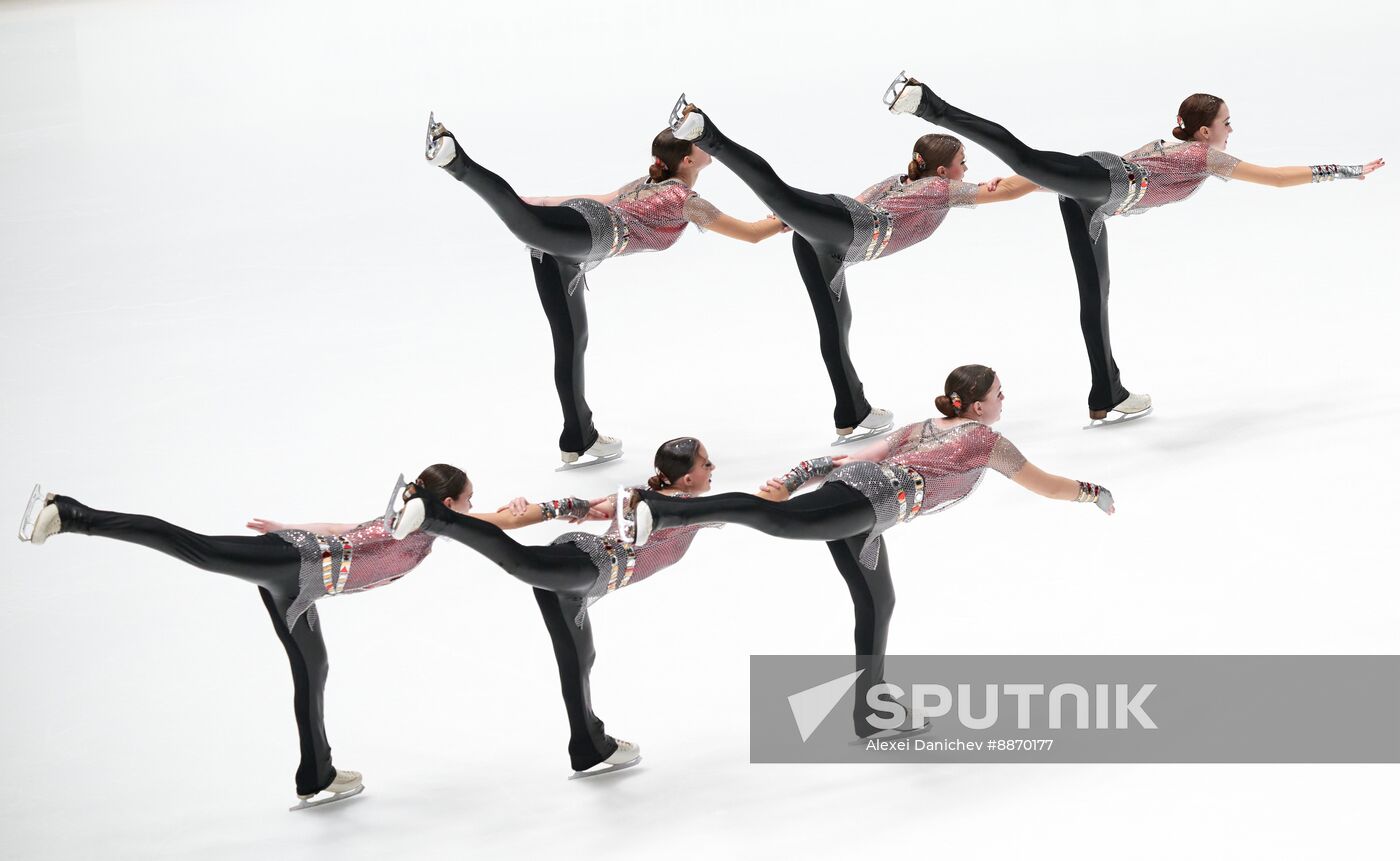 Russia Synchronized Skating Competitions