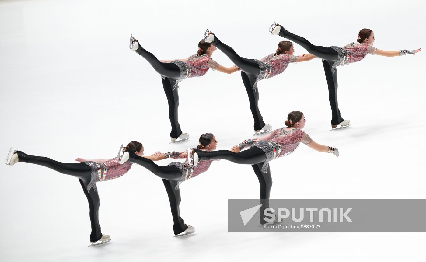 Russia Synchronized Skating Competitions