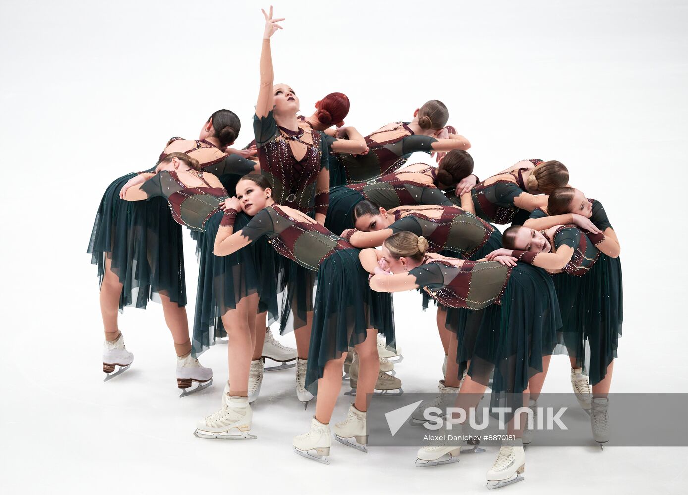 Russia Synchronized Skating Competitions