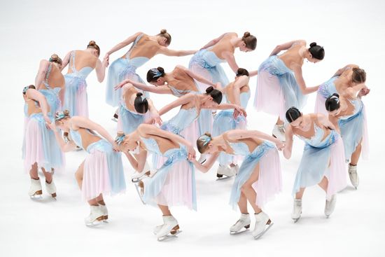 Russia Synchronized Skating Competitions