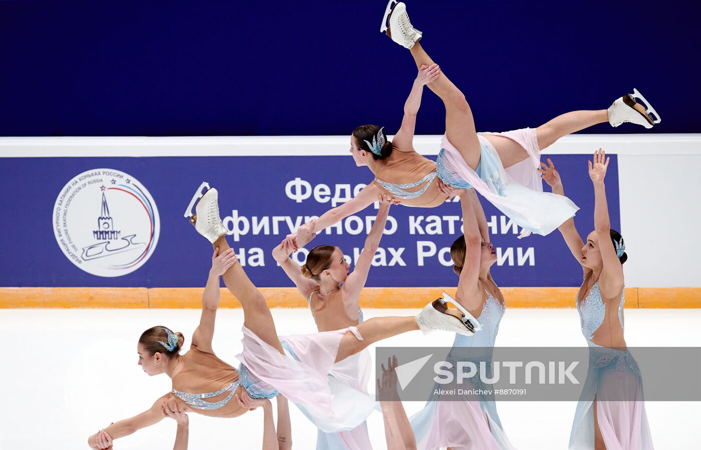Russia Synchronized Skating Competitions