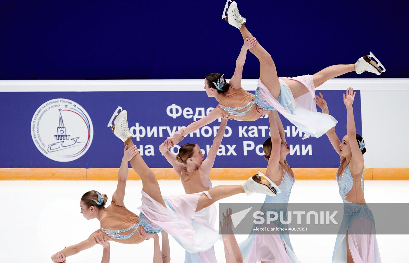 Russia Synchronized Skating Competitions