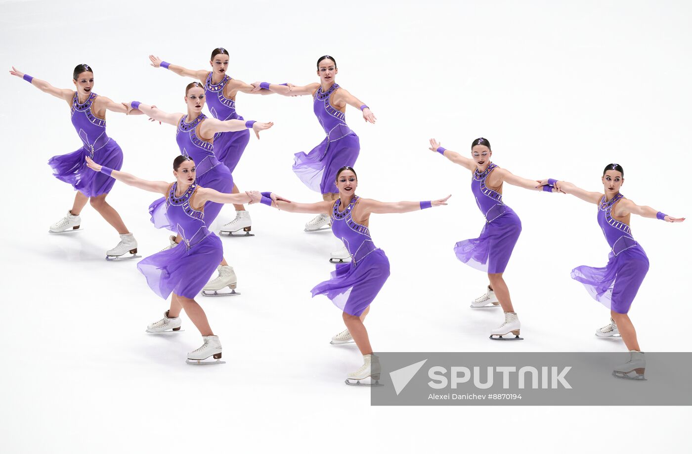 Russia Synchronized Skating Competitions