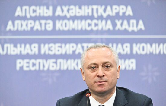 Abkhazia President Elect News Conference