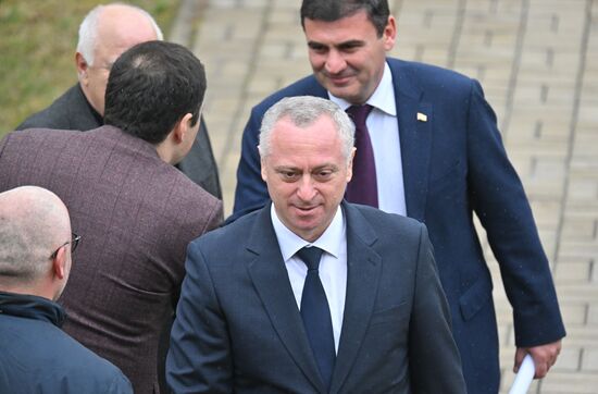 Abkhazia President Elect News Conference
