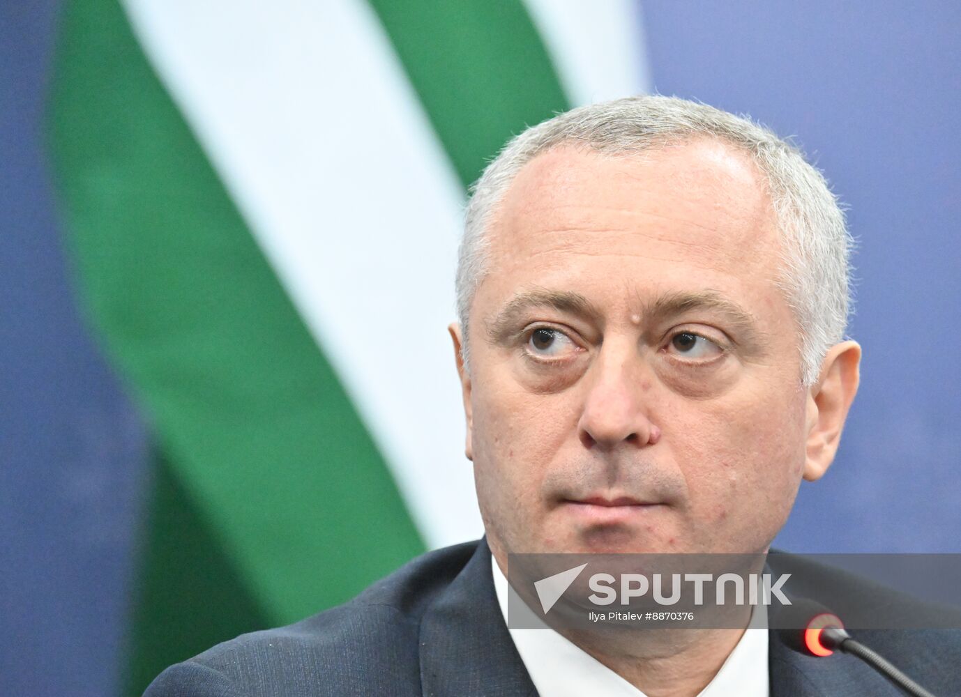 Abkhazia President Elect News Conference