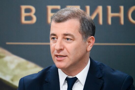 Russia Opposition Leader News Conference