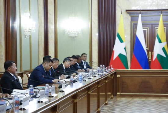 Russia Myanmar PMs