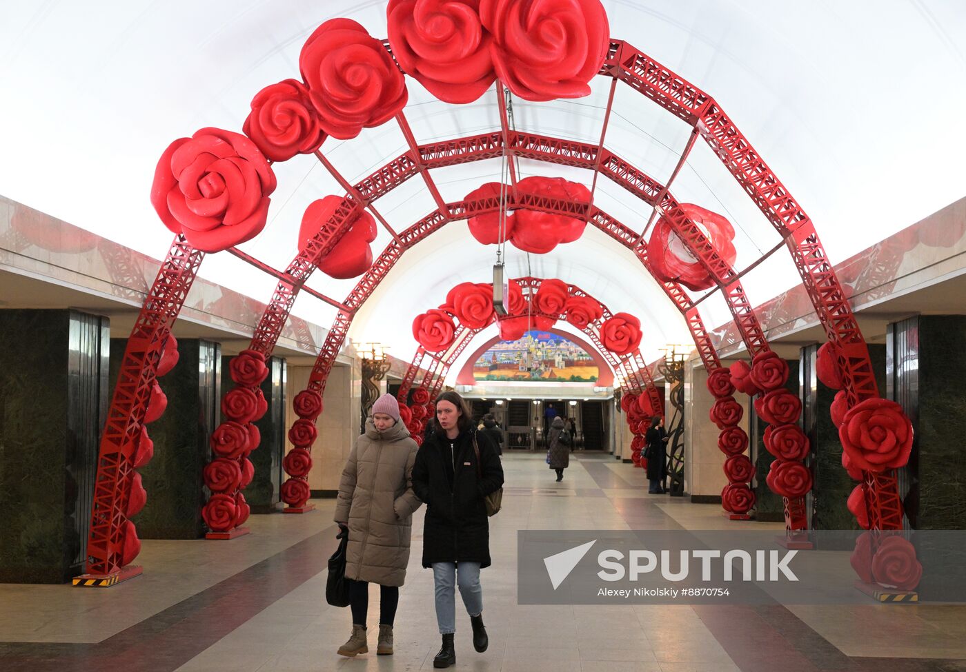 Russia Women’s Day Preparations