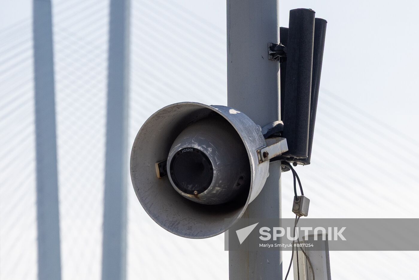 Russia Emergency Warning Systems Test