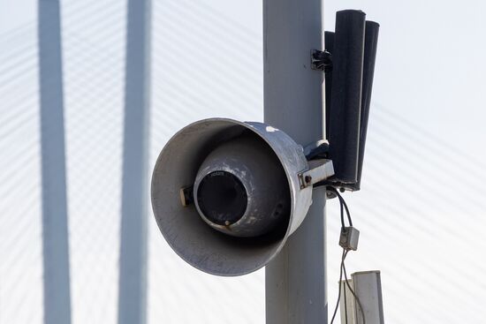 Russia Emergency Warning Systems Test