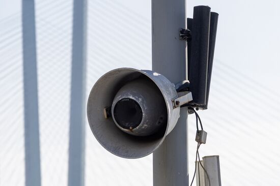 Russia Emergency Warning Systems Test