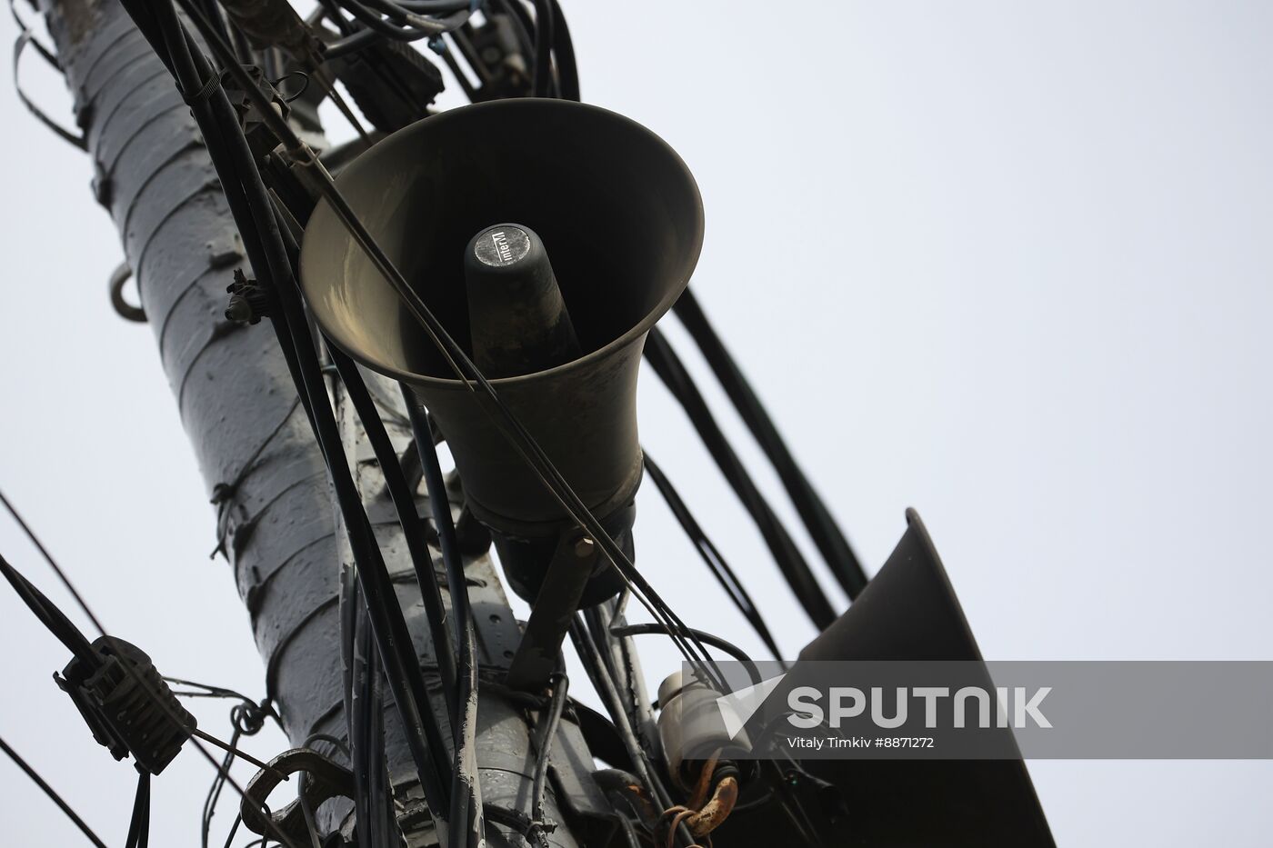 Russia Emergency Warning Systems Test