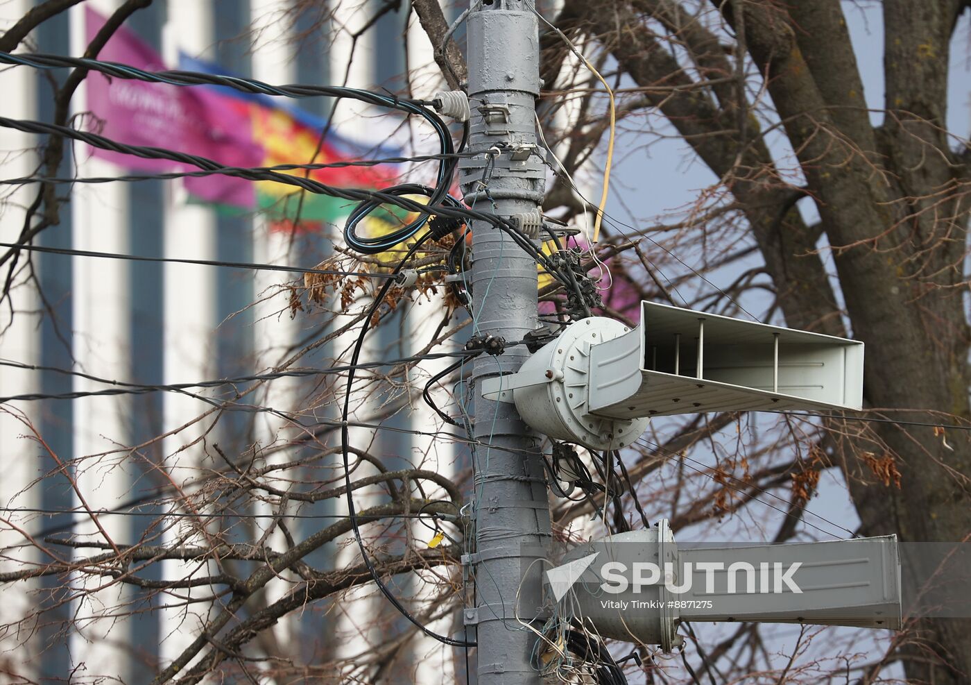 Russia Emergency Warning Systems Test