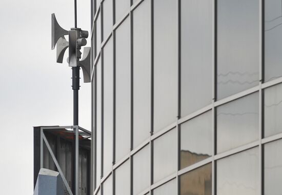 Russia Emergency Warning Systems Test